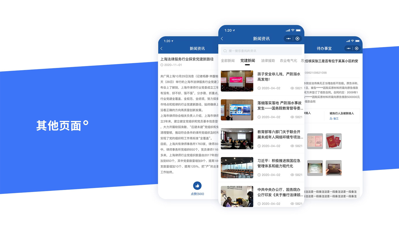 临港新片区执行联动小程序项目图片